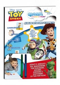 Album disegno tappeto di toy story