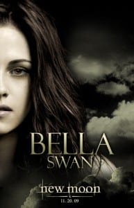Character Poster di New Moon con Bella