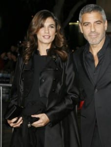 George Clooney presenta la madre ad Elisabetta Canalis
