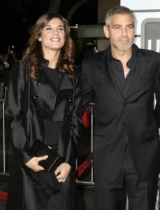 George Clooney presenta la madre ad Elisabetta Canalis