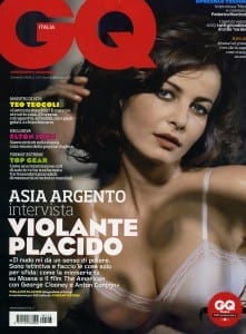 Violante Placido sulla copertina di GQ