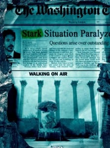 Iron Man 2 La sottolineatura della parola Stark