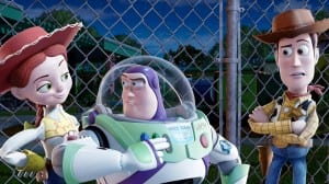 Toy Story 3 - Jessie, Buzz Lightyear e Woody