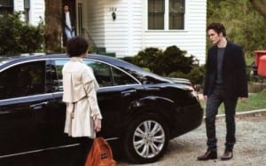 Foto di una scena inedita di New Moon - Alice, Charlie, Edward