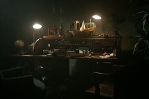 La scrivania di Dylan Dog in "Dead of Night"
