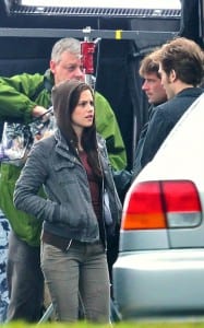 The Twilight Saga: Eclipse nuove foto dal set di Vancouver Kristen Stewart e Robert Pattinson