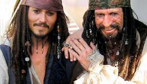 Johnny Depp e Keith Richards