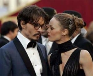 Johnny Depp e Vanessa Paradis