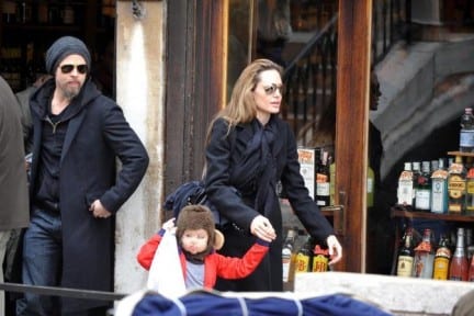 Brad Pitt e Angelina Jolie a Venezia