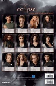 Calendario 2011 di "Eclipse": i personaggi