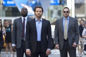 M 46 Bradley Cooper (center) stars in Relativity Media's LIMITLESS.