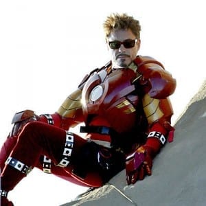 Robert Downey Jr. in "Iron Man 2"