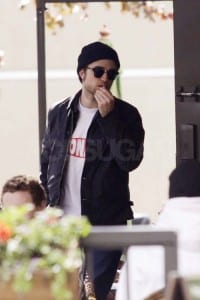 Robert pattinson sul set di eclipse a vancouver