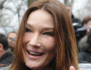 Carla Bruni dopo