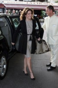 Tim Burton e Giovanna Mezzogiorno a Cannes