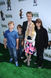 Arrives at the premiere of DreamWorks Animation's "Shrek Forever After" at Gibson Amphitheatre on May 16, 2010 in Universal City, California.