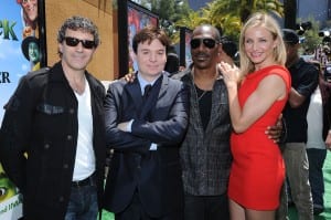 Arrives at the premiere of DreamWorks Animation's "Shrek Forever After" at Gibson Amphitheatre on May 16, 2010 in Universal City, California.