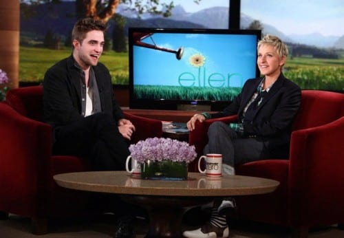 Robert Pattinson ospite da Ellen Degeneres