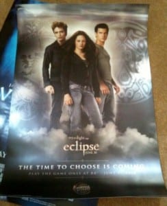 Il poster inedito di Eclipse