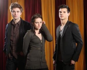 Robert Pattinson, Kristen Stewart, Taylor Lautner