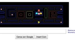 Loco di Google dedicato a "Pac-Man"