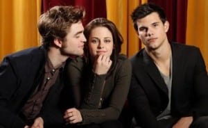 Robert Pattinson, Kristen Stewart, Taylor Lautner