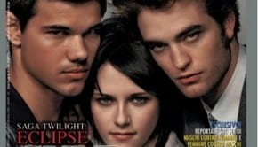 Taylor Lautner, Kristen Stewart, Robert Pattinson sulla copertina di CIak
