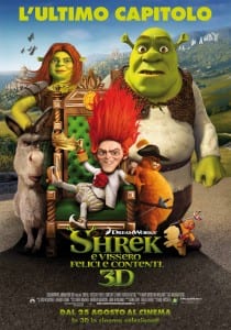 Locandina finale italiana di "Shrek e vissero felici e contenti"