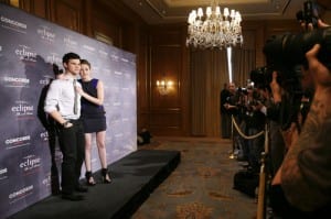 Taylor Lautner e Kristen Stewart a Berlino