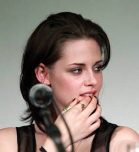 20100617 ROMA ACE CONF STAMPA DEL TERZO EPISODIO TWILIGHT l'attrice protagonista Kristen Stewart oggi al cinema Adriano per la proiezione di alcune scene tratte dal terzo episodio di Twilight Roma FABIO CAMPANA