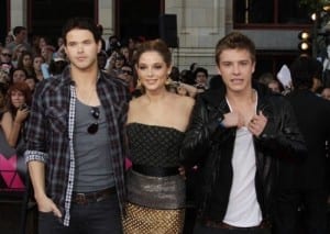 Kellan Lutz, Ashley Greene, Xavier Samuel