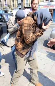 Harry potter stars arrive on deathly hallows set