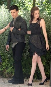 Kristen Stewart e Taylor Lautner