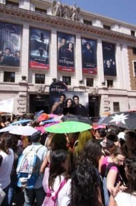 Kristen stewart e taylor lautner a roma