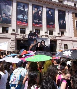 kristen stewart e taylor lautner a roma 2