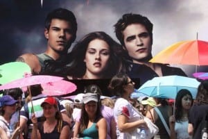 Kristen stewart e taylor lautner a roma