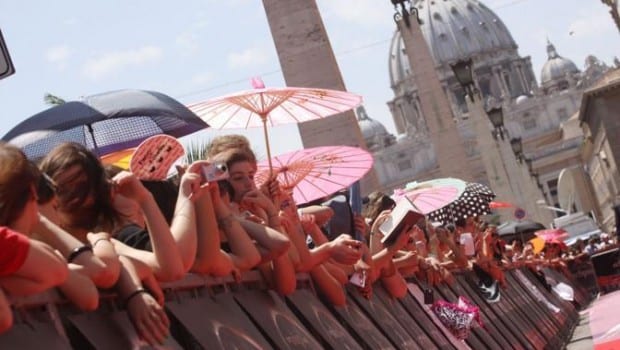 kristen stewart e taylor lautner a roma 6