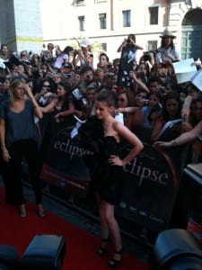 Kristen stewart e taylor lautner a roma