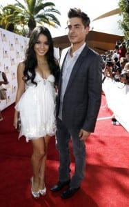Zac efron e vanessa hudgens agli mtv movie awards