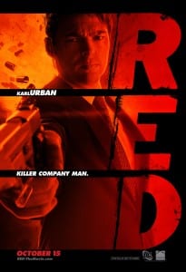 Red movie poster Karl Urban