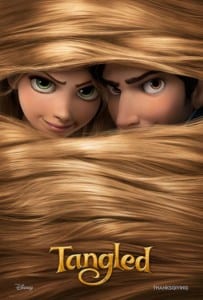 tangled movie poster teaser 01