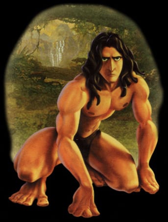 Tarzan Kneel