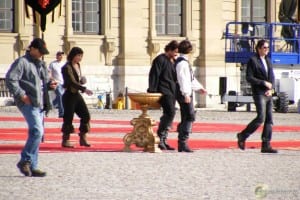 I tre moschettieri: foto dal set04