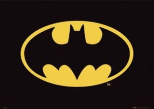 Batman Comic Logo L