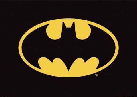 Batman Comic Logo L