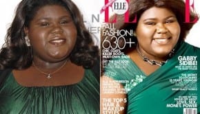 gabourey sidibe elle magazine fall cover green dress 590ls091610