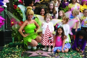 Tinker Bell and fans