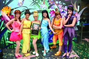 Rosetta, Iridessa, Tinker Bell, Silvermist, Fawn and Vidia