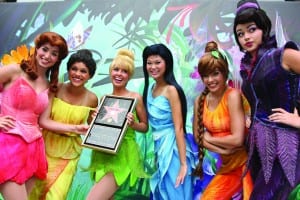 Rosetta, Iridessa, Tinker Bell, Silvermist, Fawn and Vidia