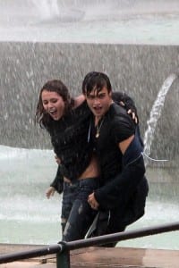 Miley cyrus douglas booth wet and wild 10 500x750